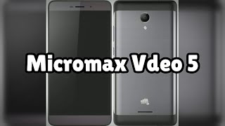 Photos of the Micromax Vdeo 5