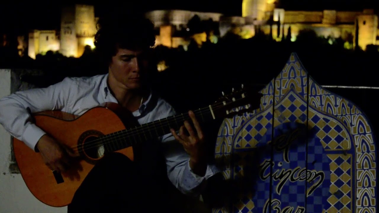 01 ALMENDRO, a night en Alhambra 2014, Lionel Bozek 2014, Reflejo de Luna granaína by Paco de Lucía,