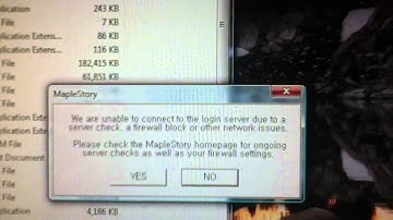 Problem when running maple story localhost