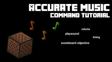 Extremely Accurate Music in a Datapack (1.15.2) (Java) (Showcase/Tutorial)