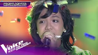 Kamp Kawayan's Shane Bernabe Winning Performance | The Voice Kids Philippines 2023