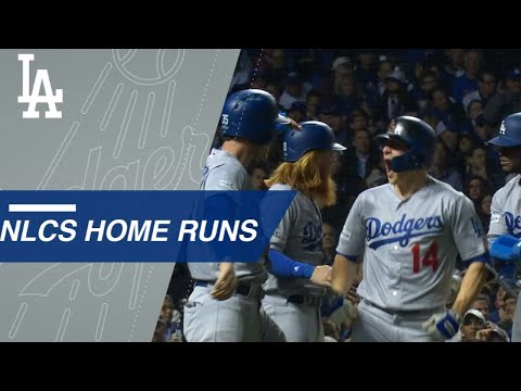 See all the Dodgers' homers in the 2017 NLCS
