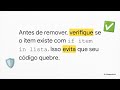 Domine os Métodos Essenciais do Python (append, remove, sort e mais!)