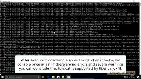 Tomcat 8.5 Installation using Liberica JDK 8 and Liberica JDK 11 LTS on Windows 10