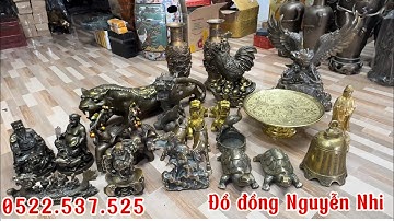 Ngày 21/4 Đại bàn như ý _ Hổ đồng lớn _ Dĩa trái cây _  #đồcổ #đồđồng#đồđồngNguyễnNhi