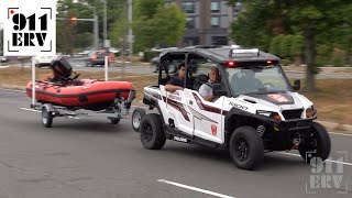 Revere Fire Truck Responding | UTV and Boat