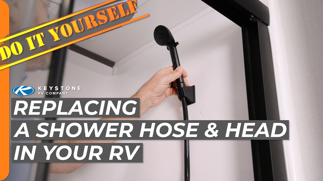 Replacing a Shower Hose and Head in Your RV YouTube