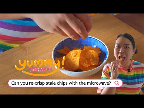 Video: Yuav Ua Li Cas Ua Cov Chips Hauv Microwave