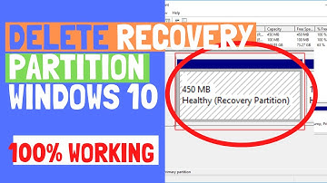 Delete Recovery Partition in Windows 10, 8 and 7 | LotusGeek