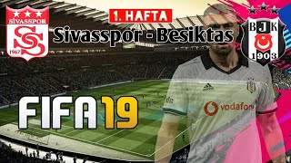 Sivasspor - Besiktas / Super Lig 1.Hafta / 2019-20 Sezonu