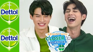 [Eng Sub] DettolxBrightWin at Lazada Live (LATEST INTERVIEW) | BrightWin Teased Each Other 2gether 💚