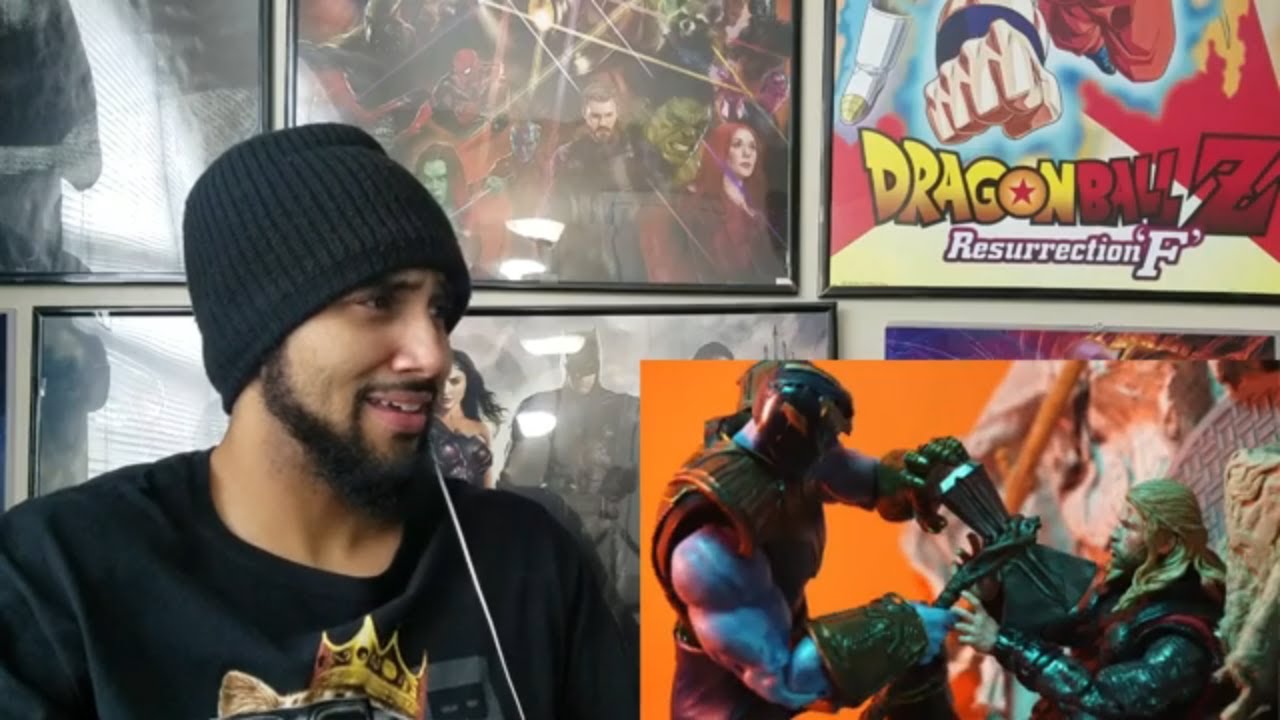 Endgame: Captain America vs Thanos Scene Stop-Motion Recreation ...