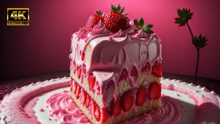 4K CAKES & COOKIES | CAKES & COOKIES IN 4K  ULTRA HD | 4K  ULTRA HD #4k #8k #relaxingmusic screenshot 5