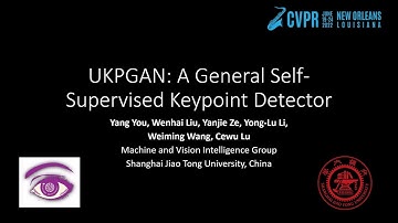 UKPGAN: A General Self-Supervised Keypoint Detector (CVPR2022)