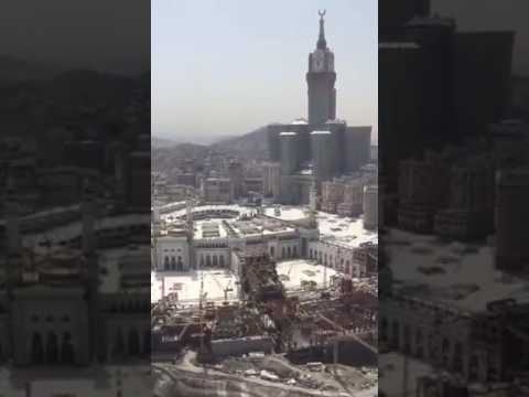 صورة جوية رائعة لمكة المكرمة