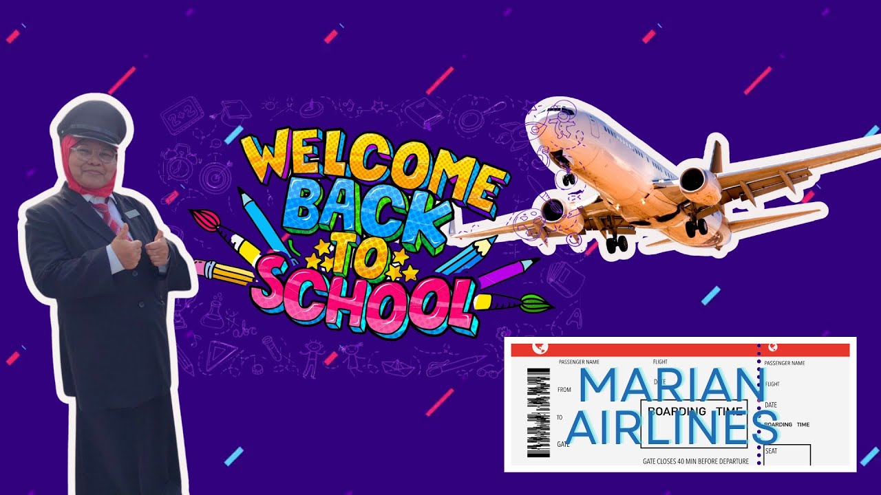 Episod 8 - Jom Terbang Bersama-sama Marian Airlines!