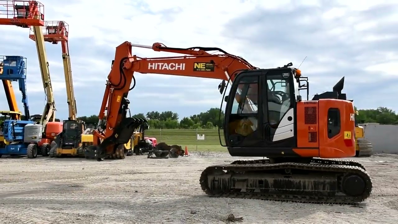 2020 HITACHI ZX135US-6 For Sale - YouTube