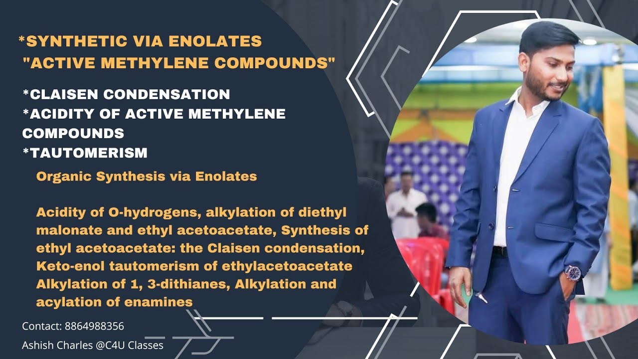 Active methylene compound part1 - YouTube