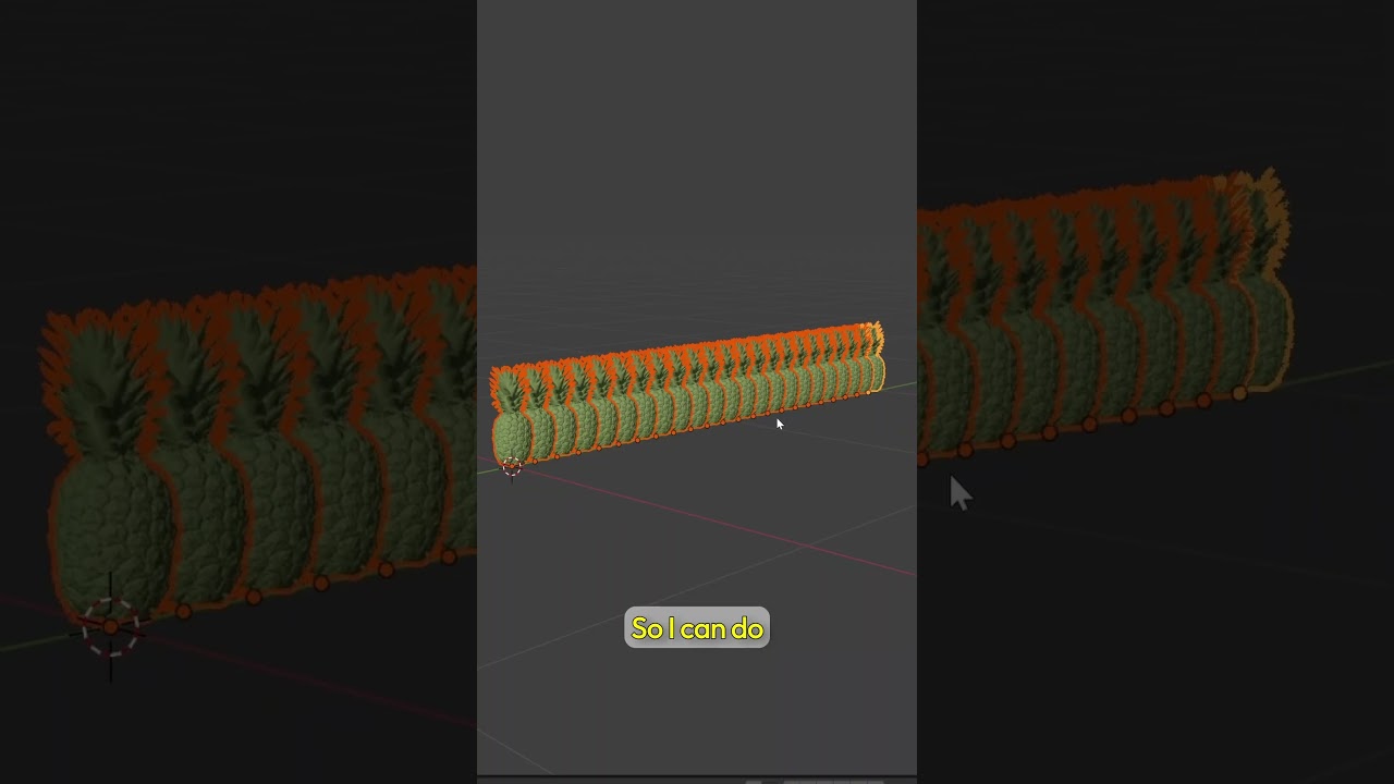 Blender Tip 020 - Alt D magic ! #blender3d #b3d #blendertips