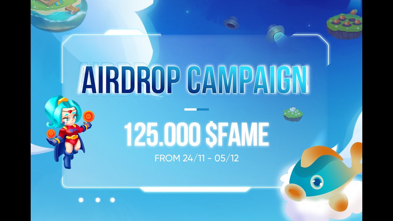 FARM ME Airdrop Dự Án Game Mạng Near Chia Sẻ 125,000 $FAME tokens