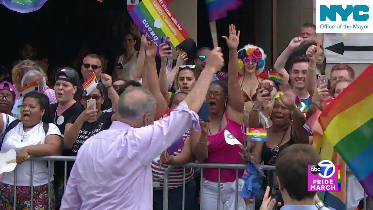 Nyc Pride March Live Coverage Youtube Nyc Pride March Live Coverage Youtube