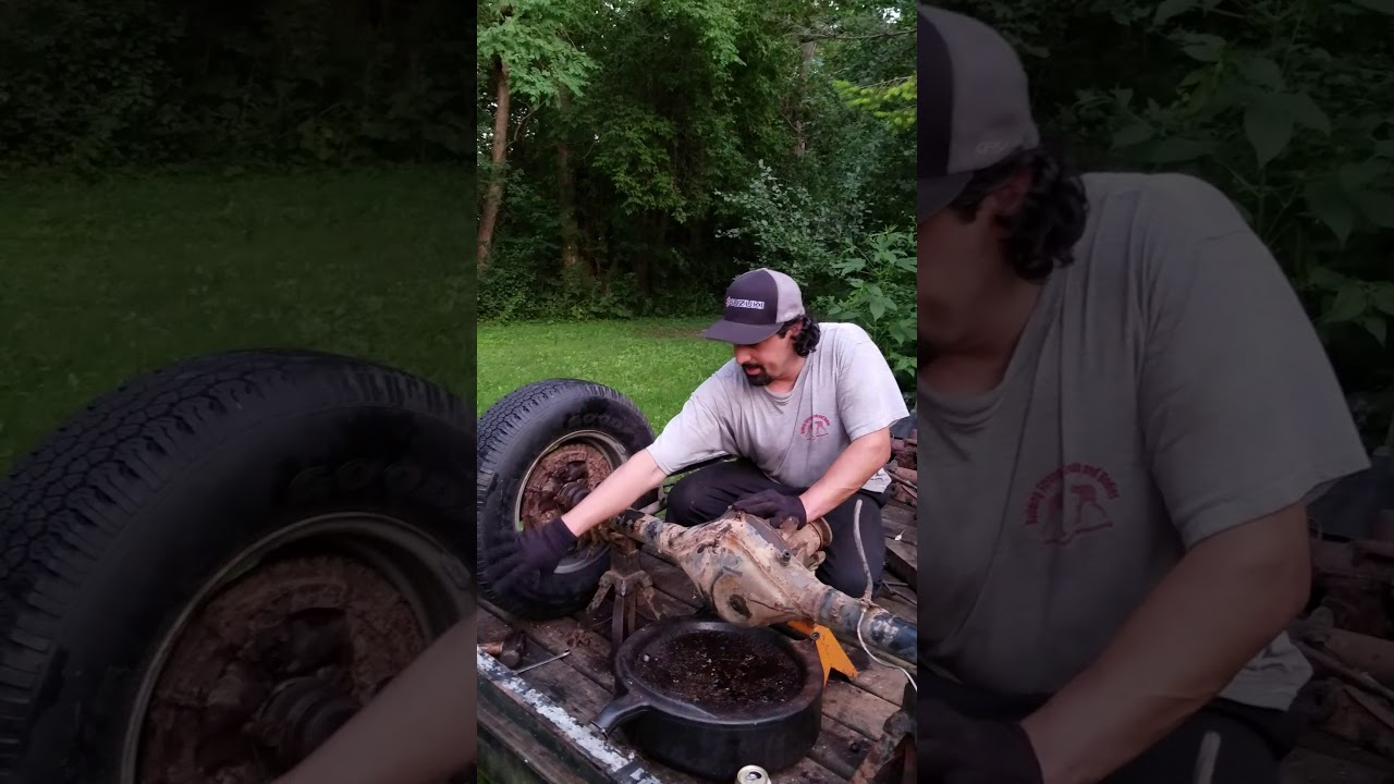 REAR AXLE REMOVAL SHAFTS & DIFFERENTIAL Geo Tracker Suzuki Samurai