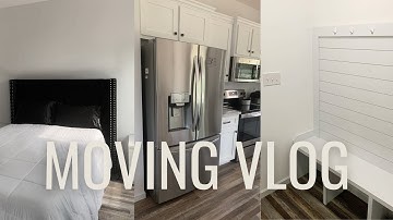 MOVING VLOG 1 — UNPACKING, COUCH FROM HELL, APPLIANCES DELIVERED