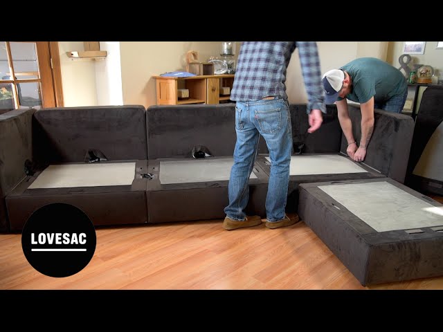 Lovesac How Sactionals Connect You