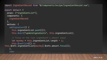 How to Focus a Control Inside a List of Child Components in Vue