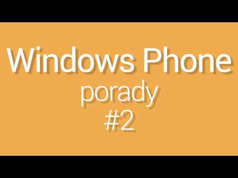 Windows Phone 8.1 Porady - Kontakty /#2/