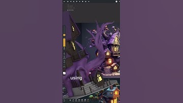 How to sculpt tree texture. Nomad sculpt tutorial. #nomadsculpt #art