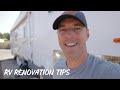 RV Renovation Tips!