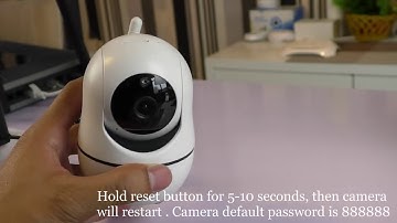How to Reset VStarcam IP Camera G45 to Factory Default