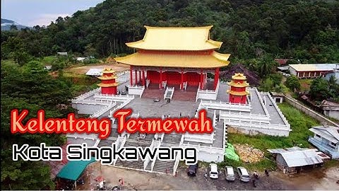 kelenteng kulor termewah di kota Singkawang | wisata Singkawang Kalimantan barat indonesia