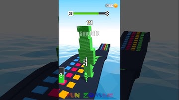 FunZombie | Stack Colors Level 38 Gameplay Walkthrough (Android & iOS)