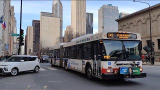Chicago Transit Authority 2008 New Flyer Industries DE60LF 4137 on Route 147