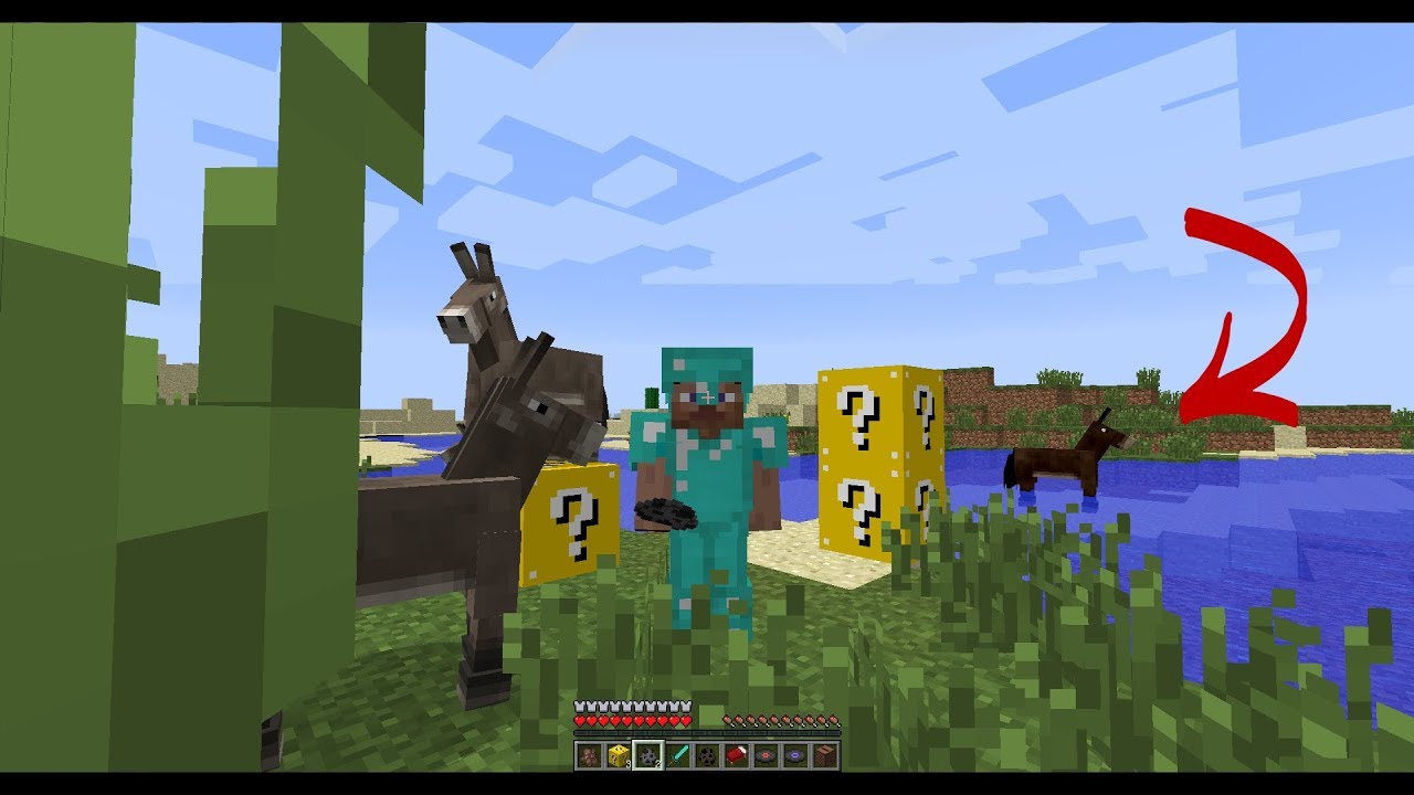 Майнкрафт Диана и Алина встретились в бухте мобов!