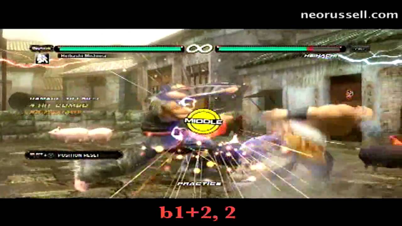 Tekken 6 BR: Staple Bound Combos - YouTube