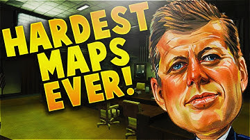 The "Hardest Maps in Zombies" History! (Call of Duty Zombies, WaW and Black Ops 1, 2, 3 Zombies)