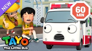 Alice The Ambulance Always Help Others | Vehicles Cartoon | Tayo Episodes | Tayo The Little Bus