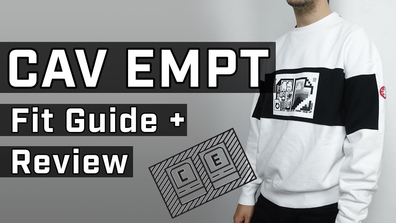 Cav Empt Size Chart