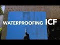 Waterproofing Bautex Insulated Concrete Forms