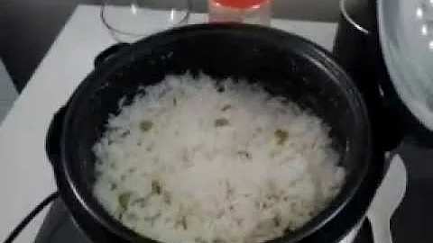 Como usar a panela de arroz Pratic 6?