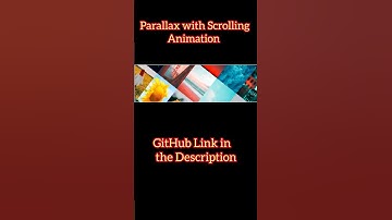 Create Stunning Parallax Scrolling Image Animation