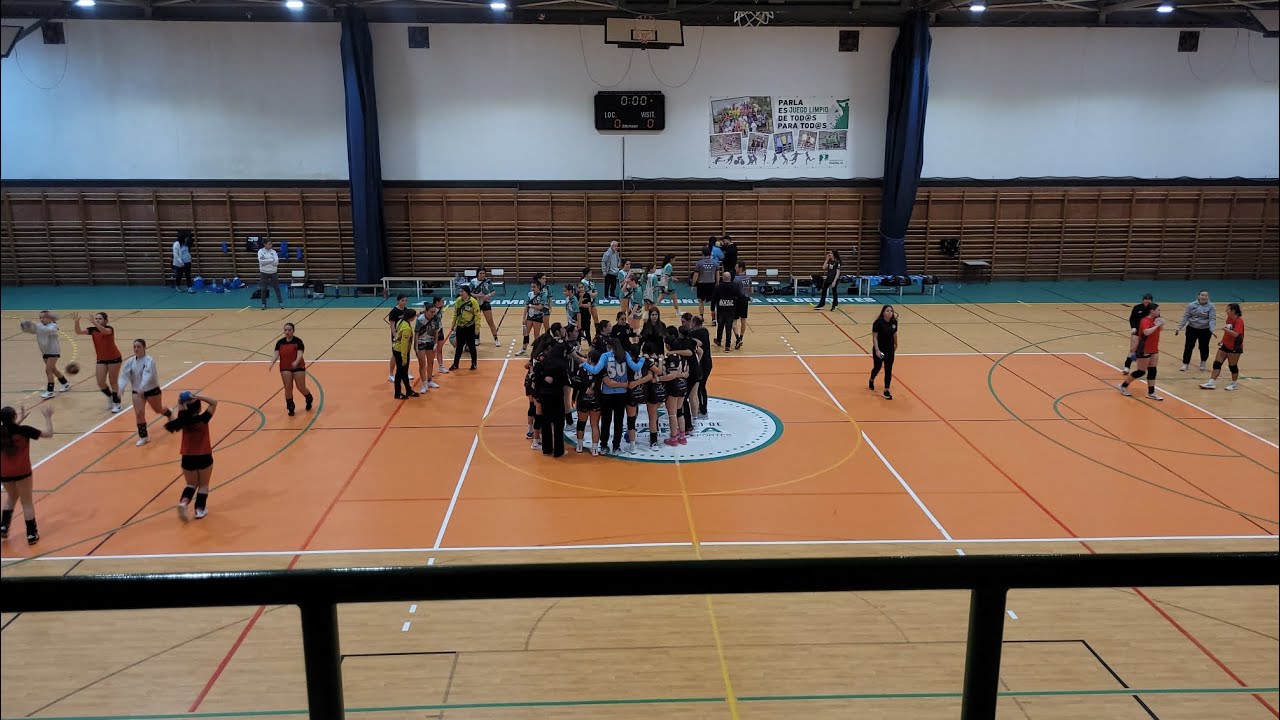 Balonmano cadete femenino Parla vs Villaverde.