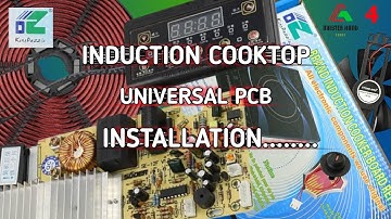 Induction Cooktop | Universal PCB | Installation|