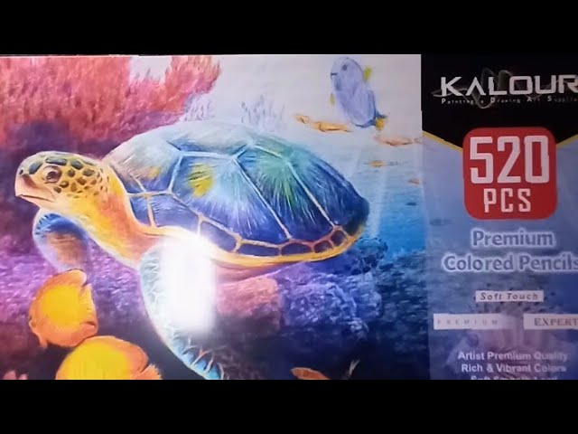 The New Kalour 520 Premium Colored Pencils, first look 