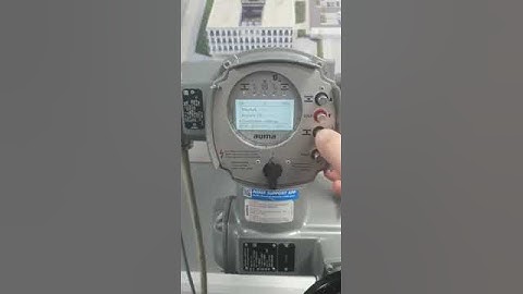 Auma AC Local & Remote Latching