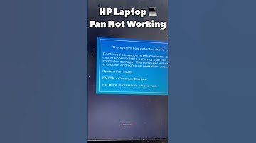 Hp Laptop 💻 Fan not Working 😱✅l Mini Vlog l Day #537 #shorts #vlog #minivlog