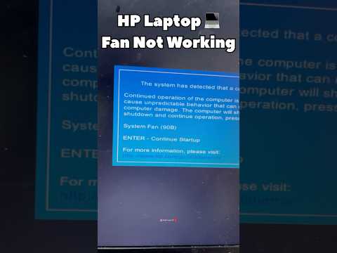 Hp Laptop Fan not Working l Mini Vlog l Day 537 shorts vlog minivlog by RaghuveerCV